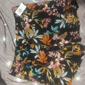 Torrid Multicolor Floral Shorts